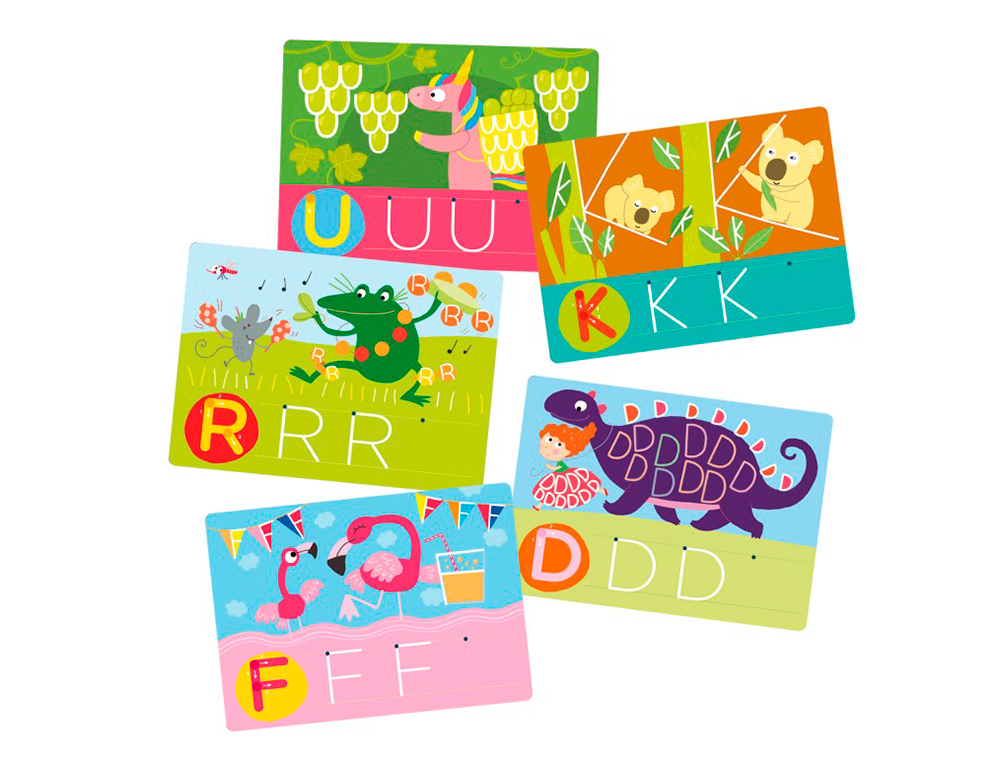 JUEGO DISET DIDACTICO LAS LETRAS