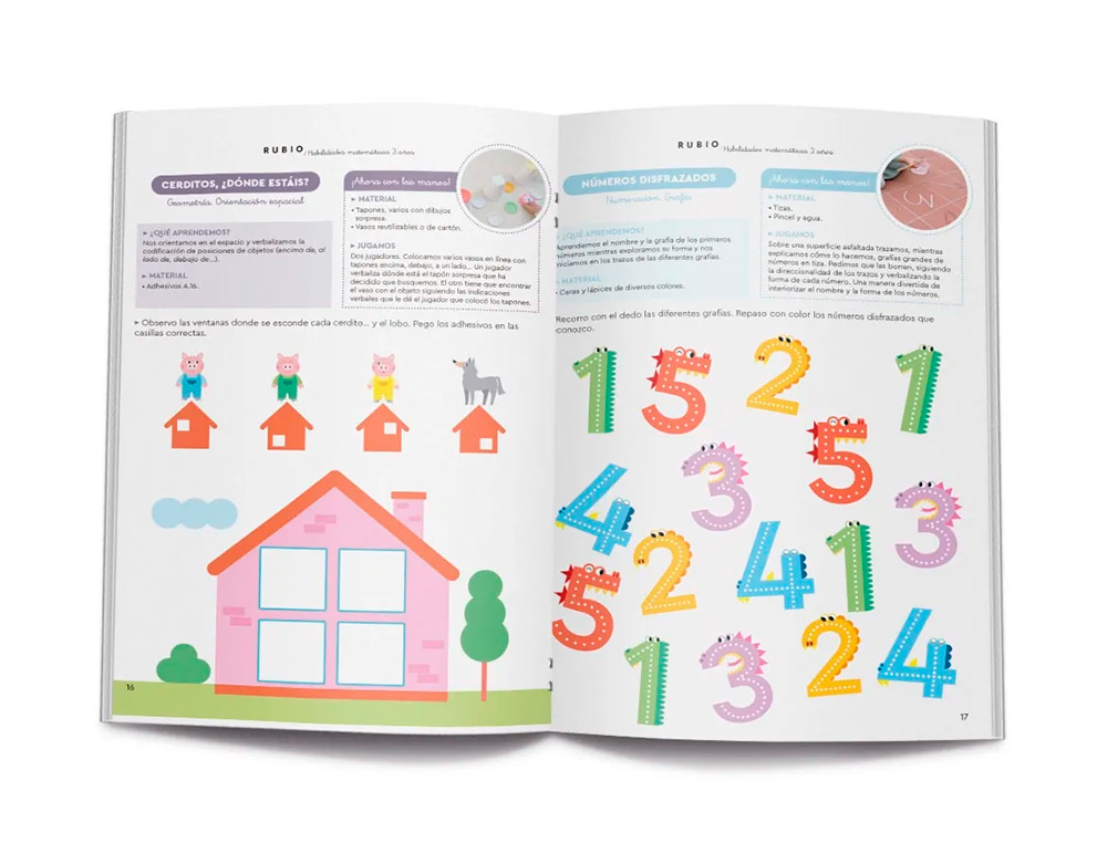 CUADERNO RUBIO HABILIDADES MATEMATICAS + 3 AOS