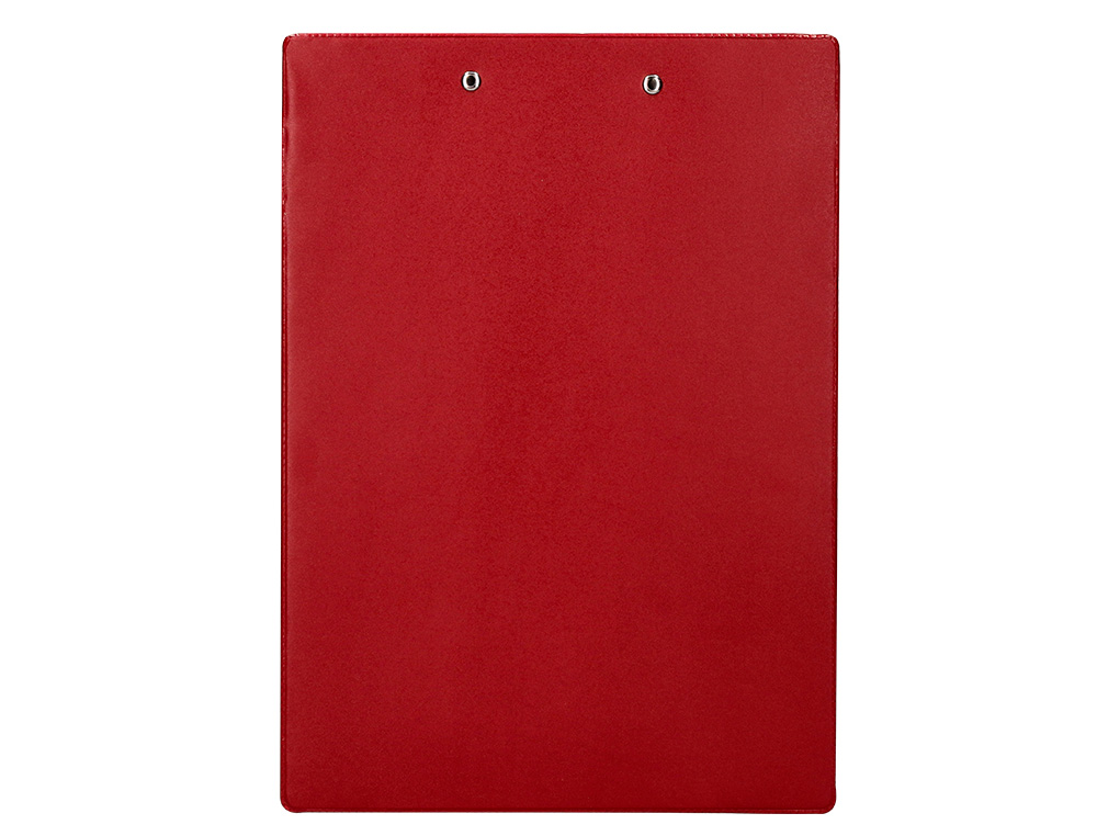PORTANOTAS Q-CONNECT PLASTICO 50% RECICLADO DIN A4 ROJO GROSOR 2,1 MM